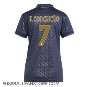 Juventus Francisco Conceicao #7 Replik 3rd trikot Damen 2024-25 Kurzarm